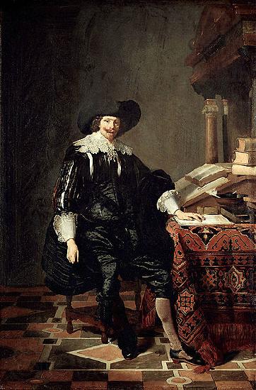 Thomas De Keyser Portret of a man Norge oil painting art